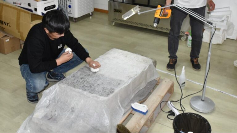 Moğolistan’daki Nomgon-2 anıt kompleksi Göktürkler döneminde inşa edilmiştir.