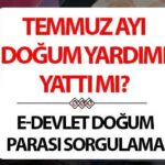 Nakit para için doğum yardımı 2025 Temmuz | 5000 TL yardımı yatağa gittiğinde, ne kadar? Doğumda paranın uygulanması nedeniyle nasıl öğrenilir?