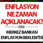 Enflasyon Beklentisi Temmuz 2025 MB Araştırma | Türkstat enflasyon oranları açıklanacak, yılın enflasyonunun beklentisi nedir? Merkez Bankası’nın enflasyon tahminleri açıklandı!